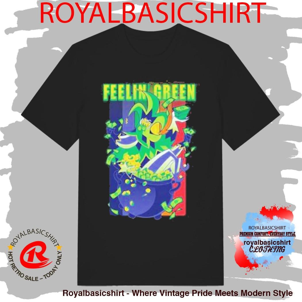 Shark Robot Feelin’ Green Shirt