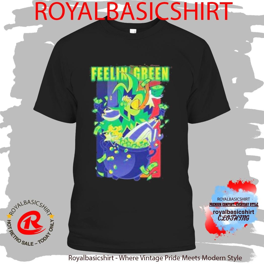 Shark Robot Feelin’ Green Shirt