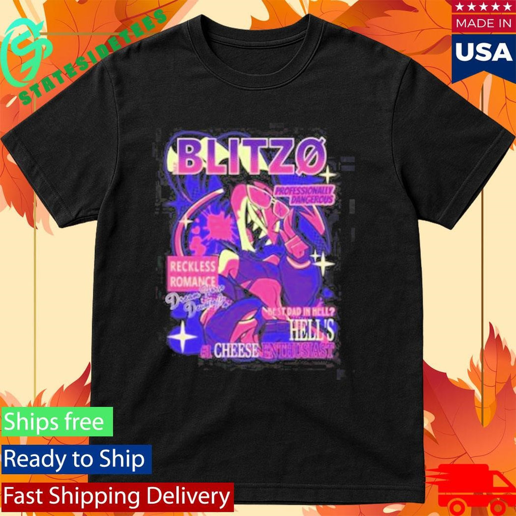 Sharkrobot Blitz From Helluva Boss With Love Shirt