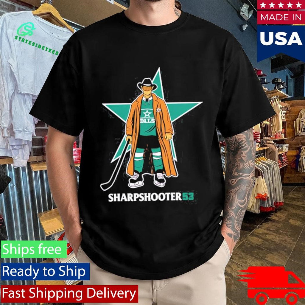 Sharpshooter 53 Wyatt Johnston Dallas Stars T-Shirt
