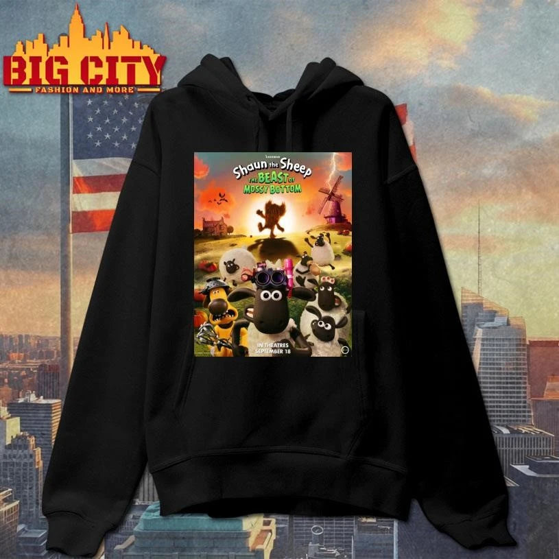 Shaun The Sheep The Beast Of Mossy Bottom In Theaters September 18 2026 Poster Shirt