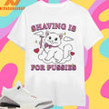 Shaving Is For Pussies Cat Shirts