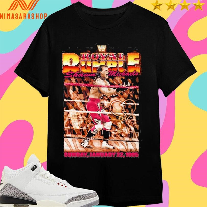 Shawn Michaels Royal Rumble Sunday January 22 1995 Shirts