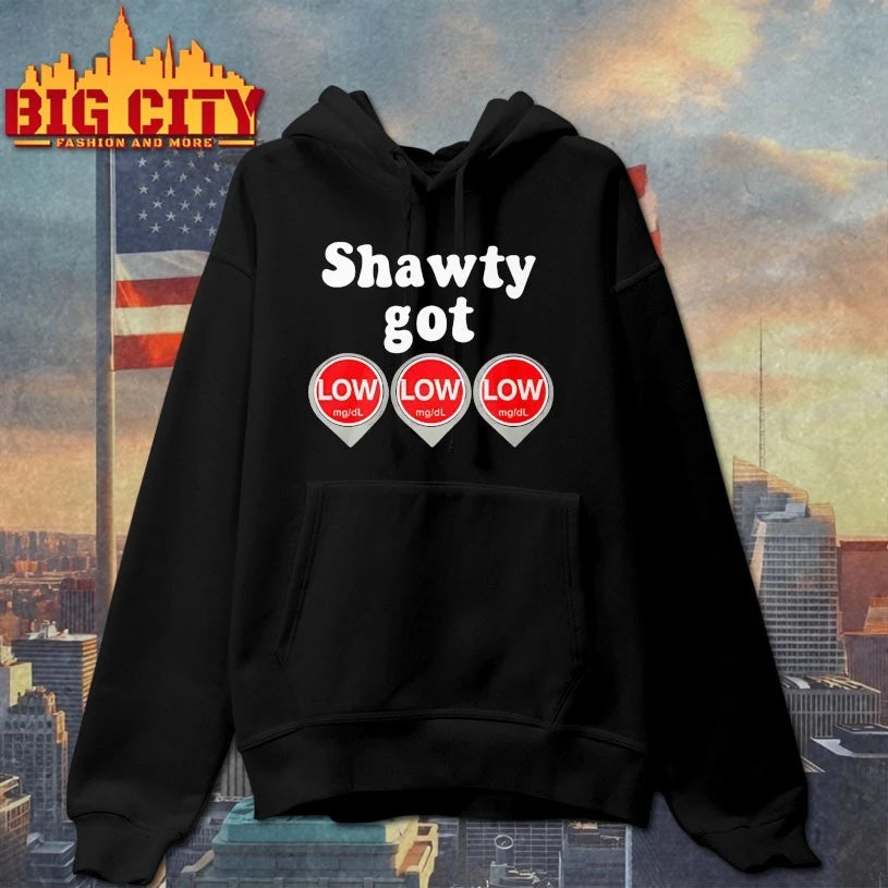 Shawty Got Low Diabetes Meme shirt