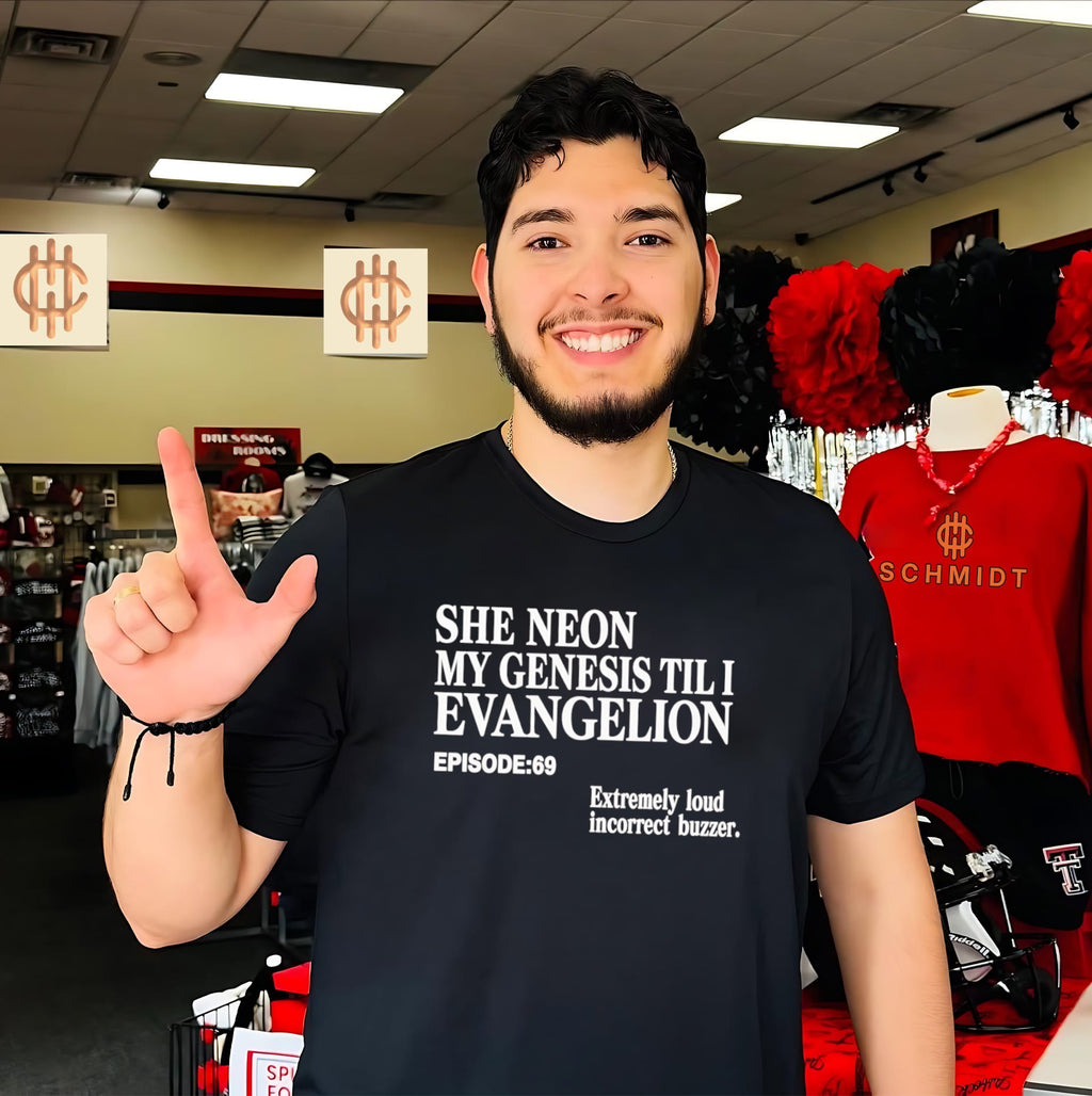 She Neon My Genesis Til I Evangelion Episode 69 shirt