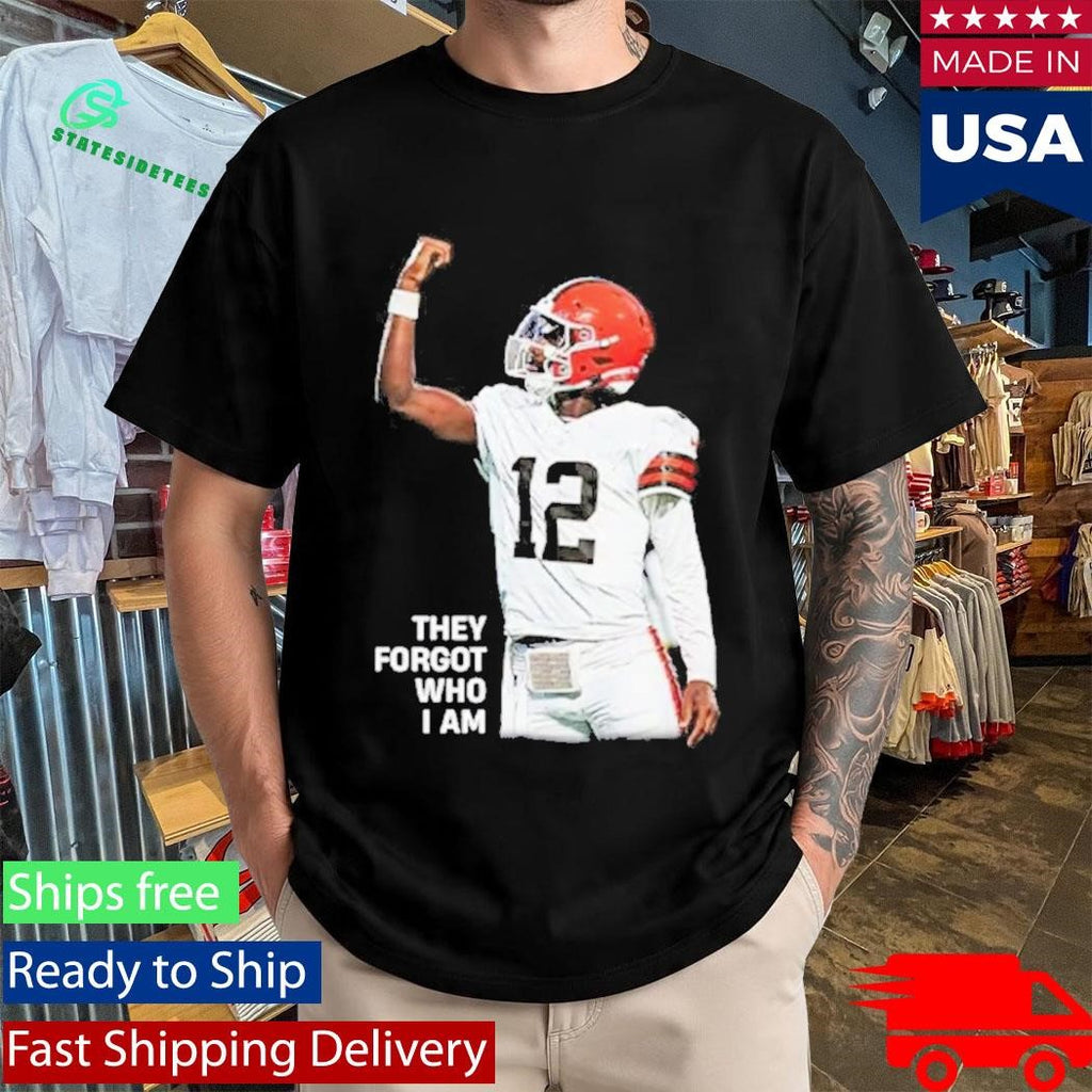 Shedeur Sanders They Forgot Who I Am Shirt