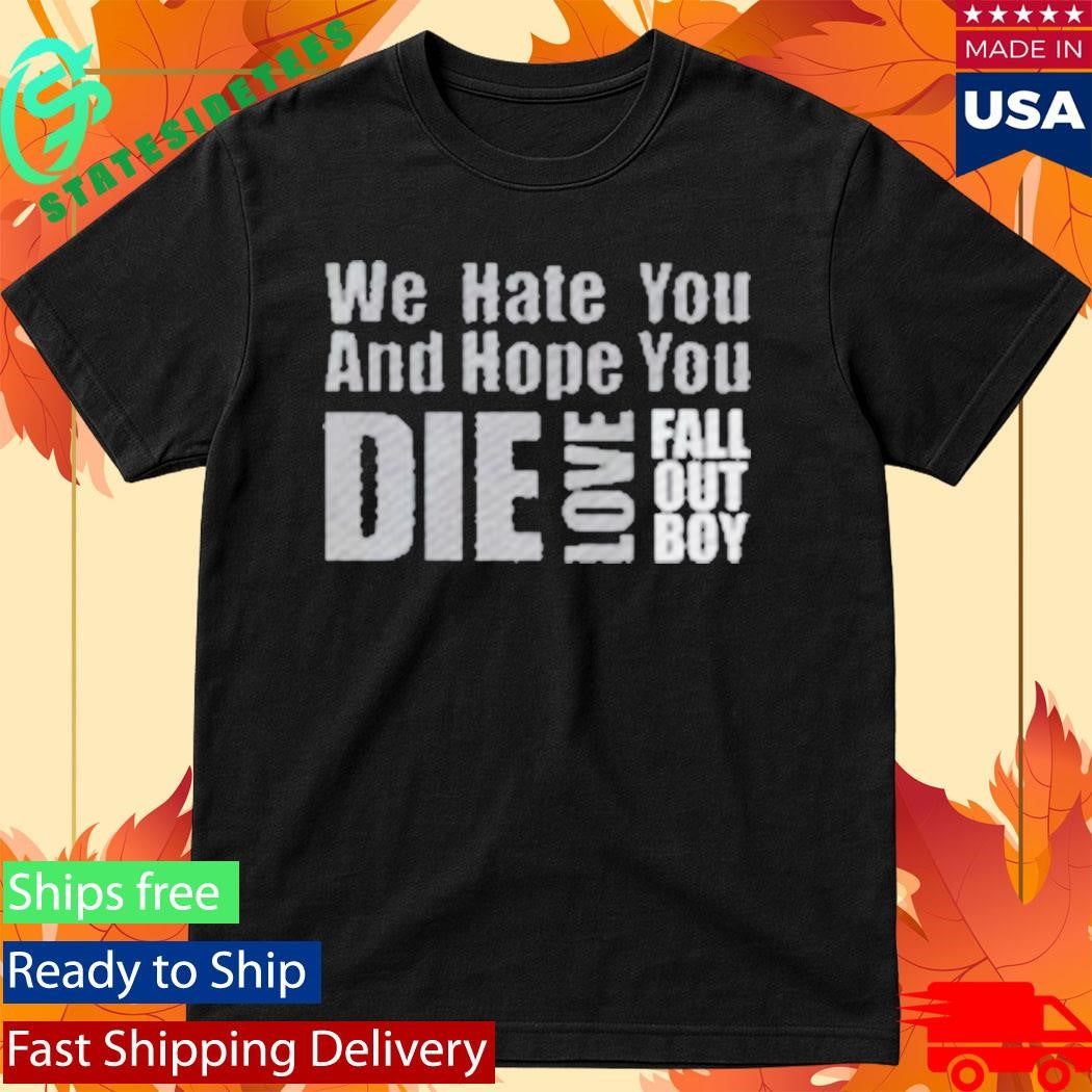 Shikigami Love We Hate You And Hope You Shirt