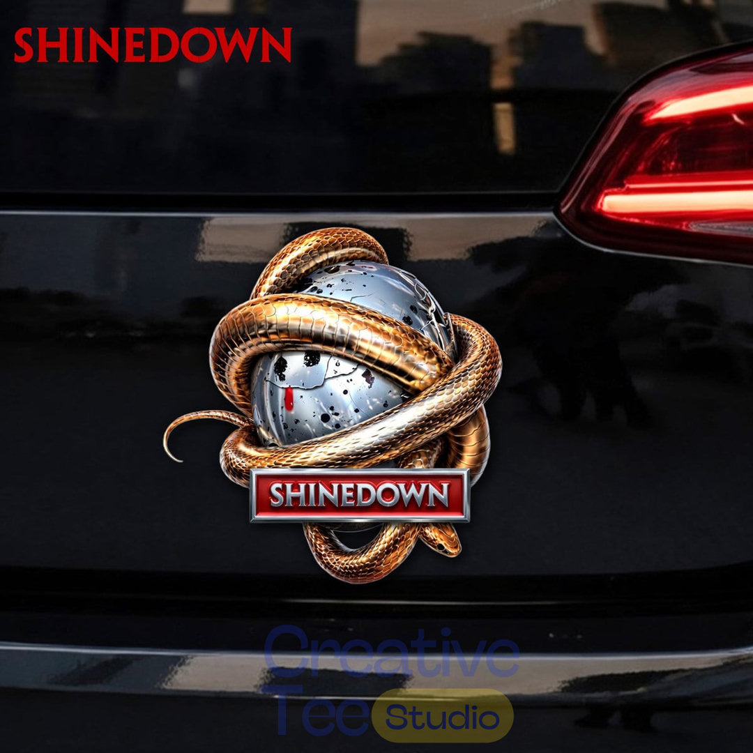 Shinedown Premium 3D Car Name Badge