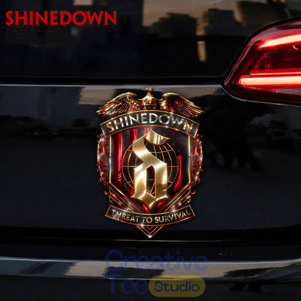Shinedown Premium 3D Car Name Badge