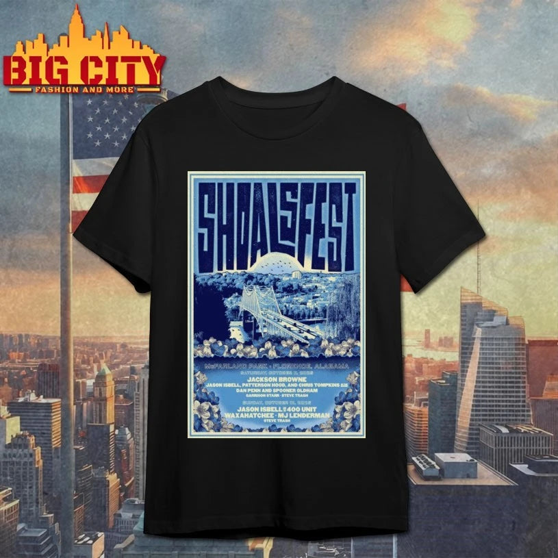 ShoalsFest Fall Tour 2025 McFarland Park Florence Poster shirt