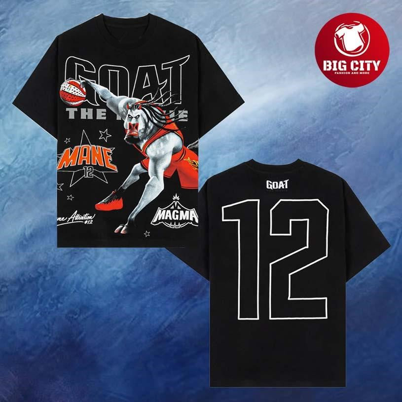Shoe Palace X GOAT The Movie Villains Number 12 Two Sided Shirt