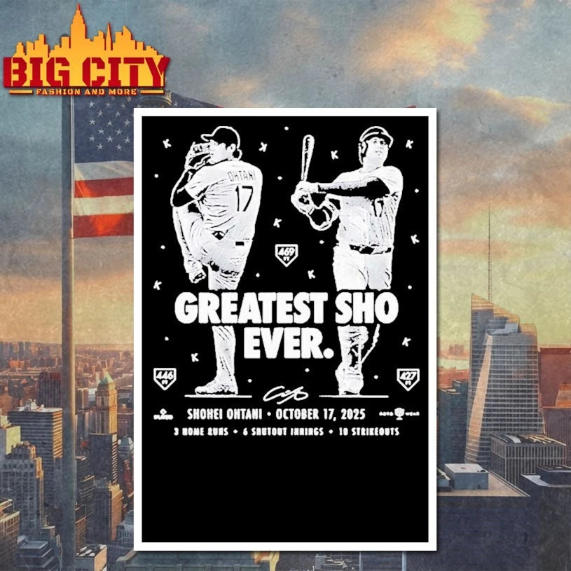 Shohei Ohtani Greatest Sho Ever Oct 17, 2025 Shirt