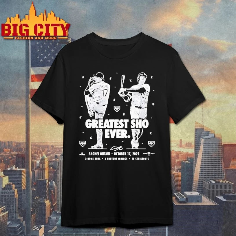 Shohei Ohtani Greatest Sho Ever Oct 17, 2025 Shirt