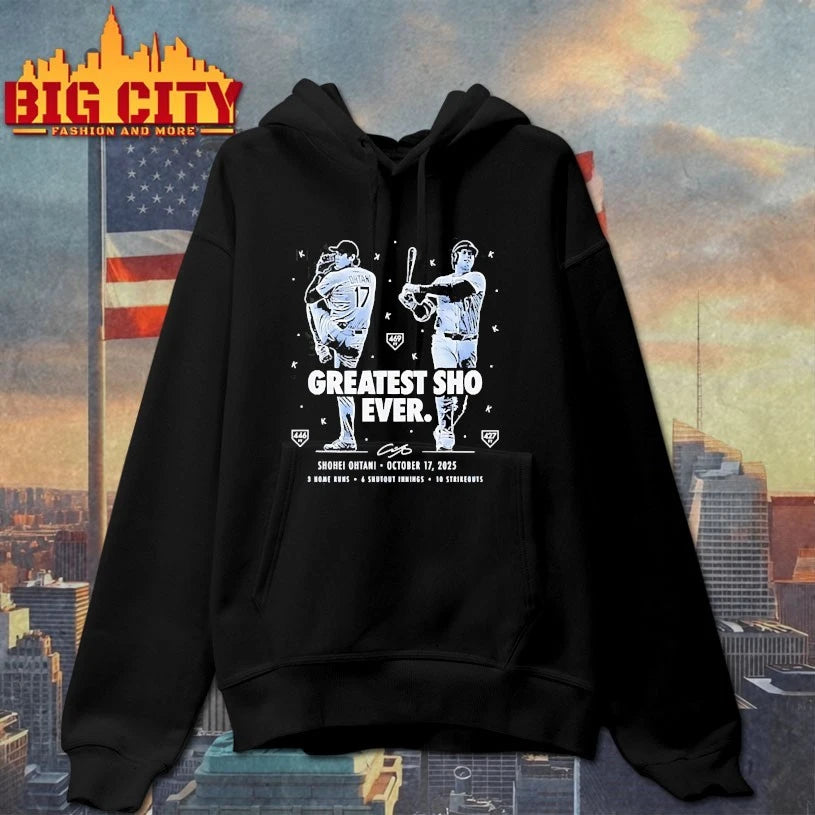 Shohei Ohtani Greatest Sho Ever October 17 2025 Los Angeles Dodgers shirts