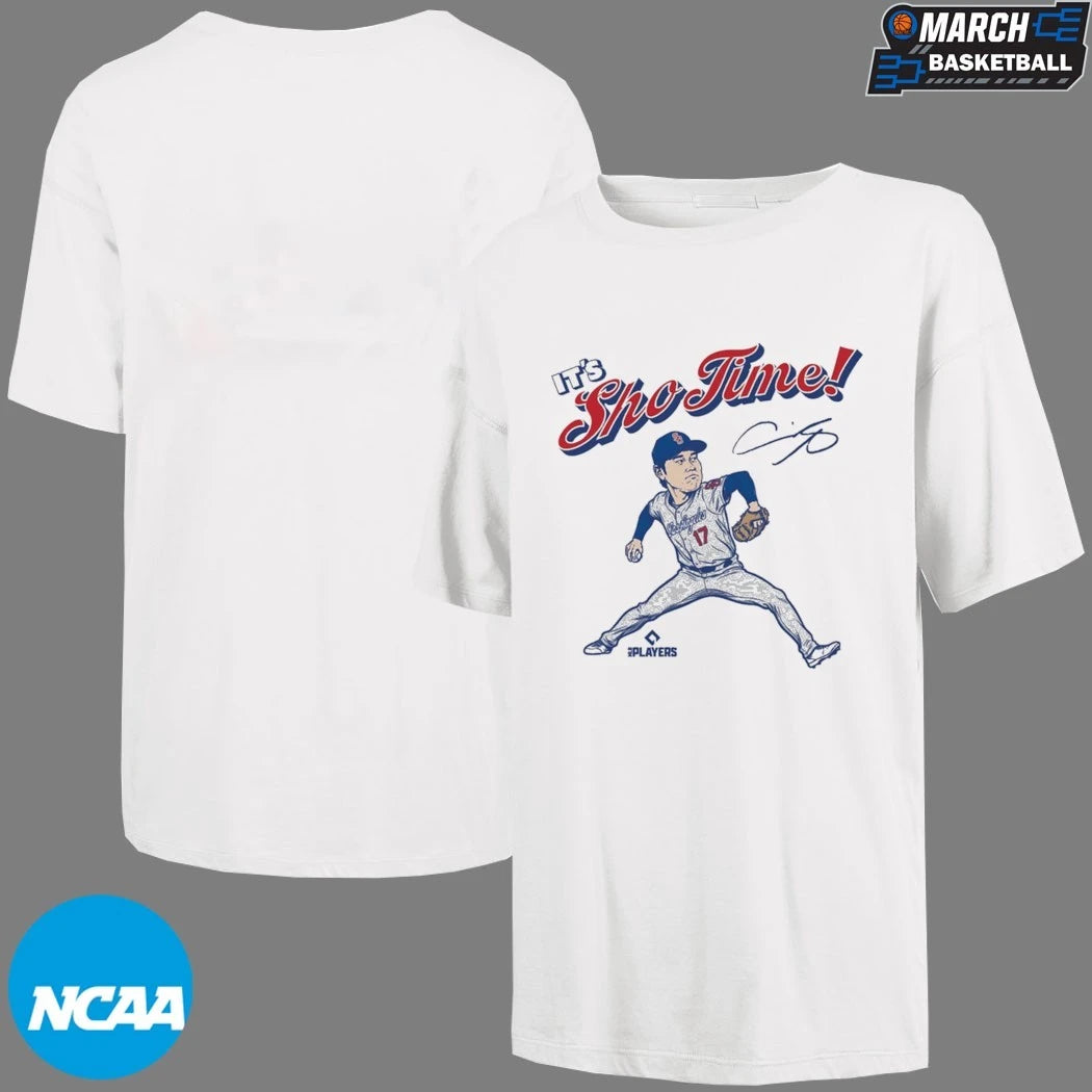 Shohei Ohtani It’s ShoTime Signature T-shirts