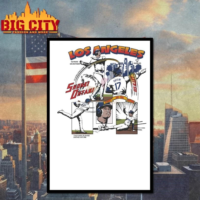Shohei Ohtani Los Angeles D Comic Shirts