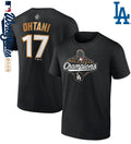 Shohei Ohtani Los Angeles Dodgers 2025 World Series Champions Name &amp; Number T-Shirt