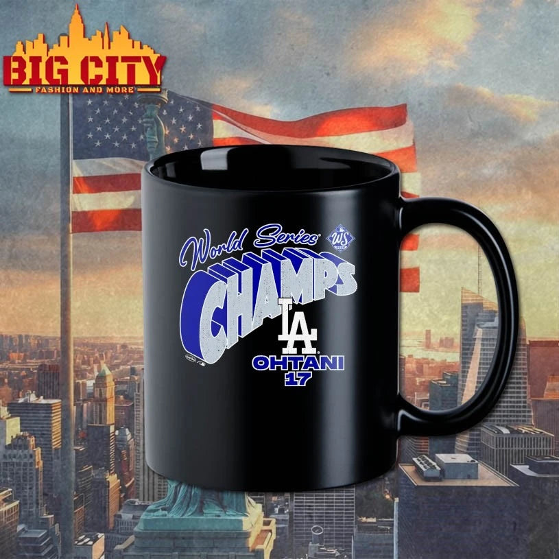 Shohei Ohtani Los Angeles Dodgers Champs Ohtani 17 shirt