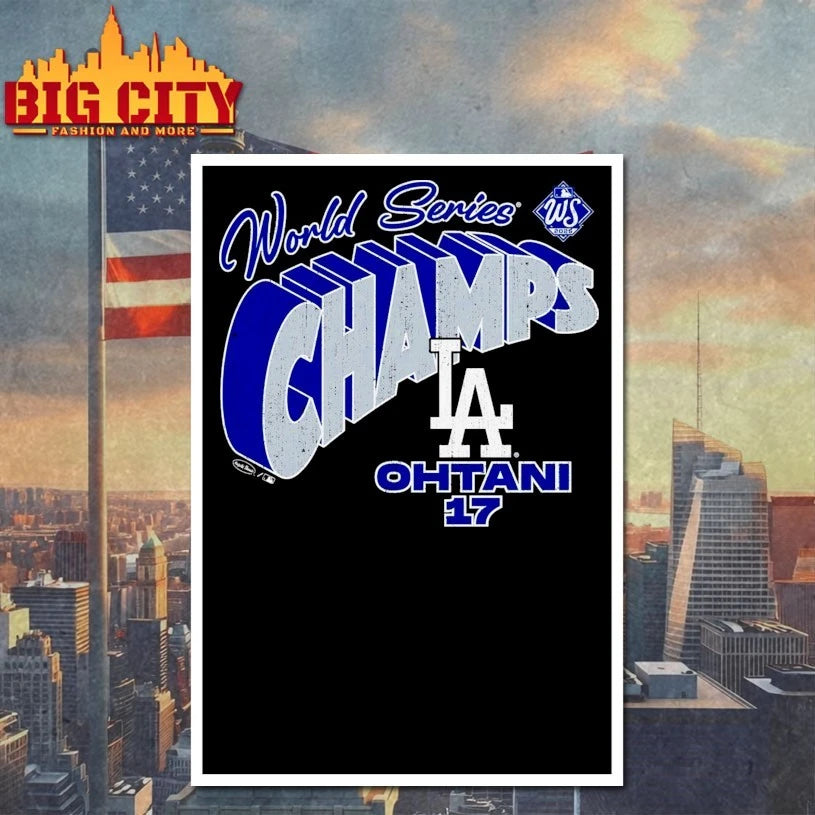 Shohei Ohtani Los Angeles Dodgers Champs Ohtani 17 shirt