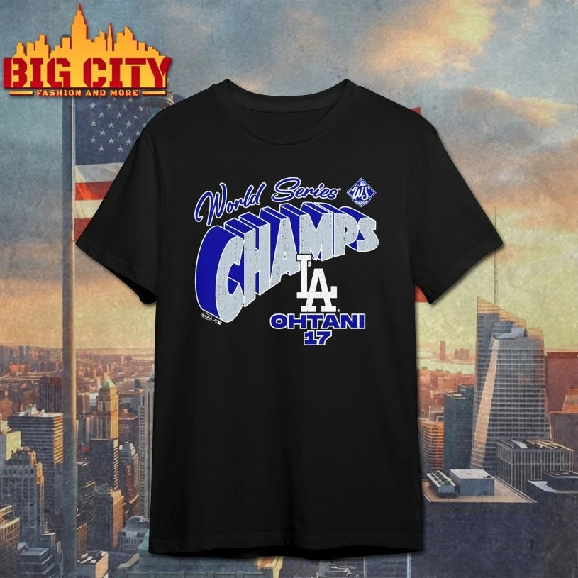 Shohei Ohtani Los Angeles Dodgers Champs Ohtani 17 shirt