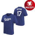 Shohei Ohtani Los Angeles Dodgers Youth Two Sided Shirt
