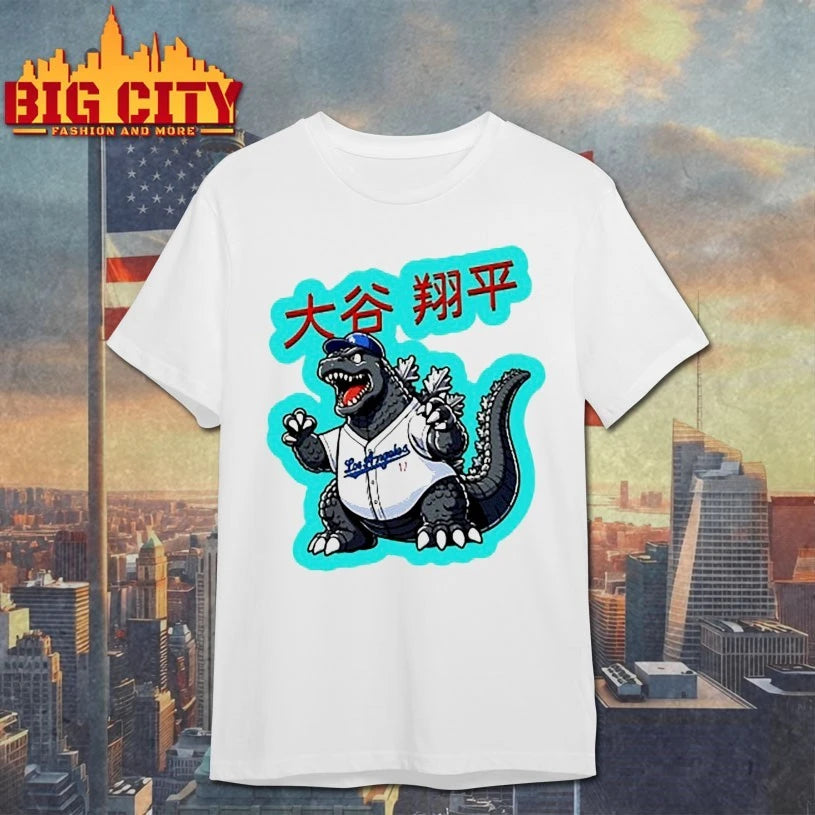 Shohei Ohtani Mlb Godzilla shirt