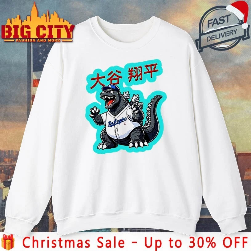 Shohei Ohtani Mlb Godzilla shirt