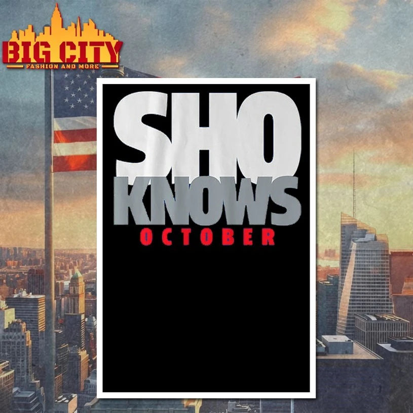 Shohei Ohtani Sho Knows October shirt