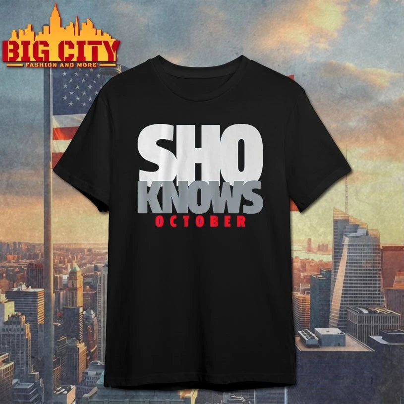 Shohei Ohtani Sho Knows October shirt
