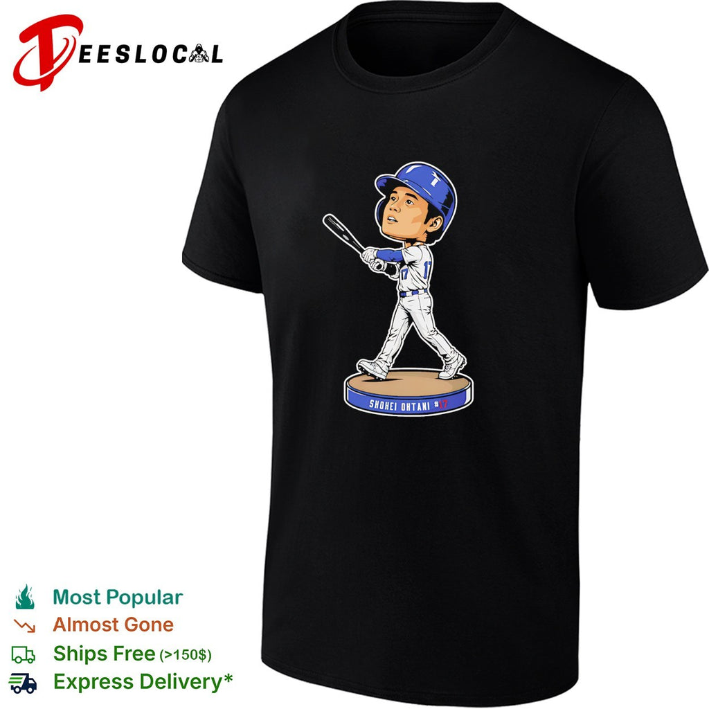 Shohei Ohtani bobblehead figure number 17 shirt