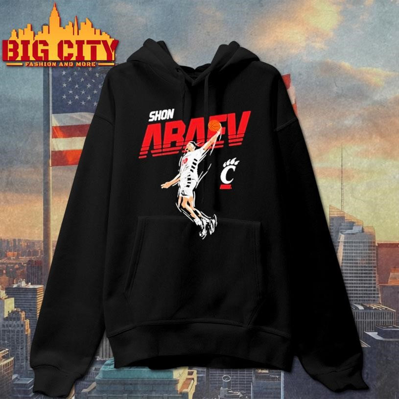 Shon Abaev 10 Cincinnati Bearcats Basketball Shirt