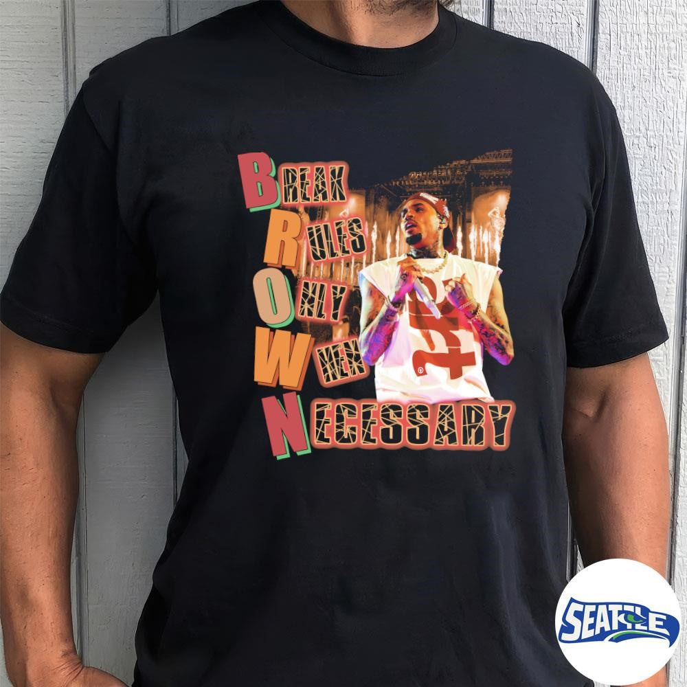 Shop Chris Brown Merch Store Break Rules Ss 2026 shirt