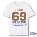 Shore 69 Set The Tone And Give Your Balls Tug Property shirt