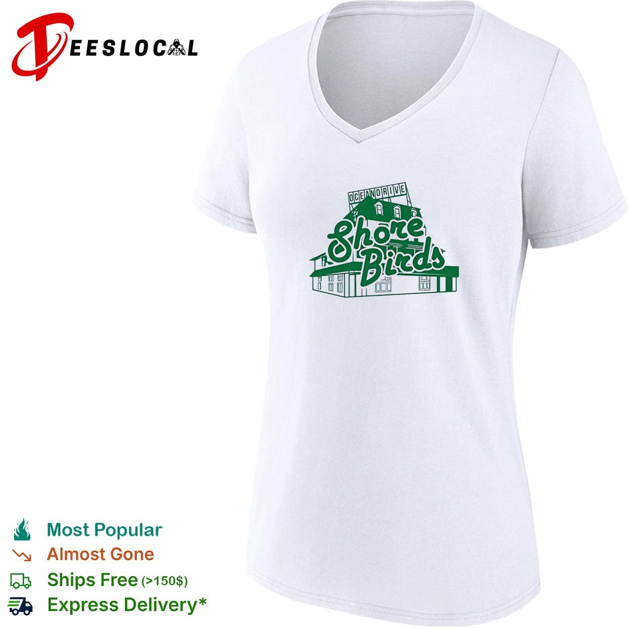 Shore Birds Ocean Drive shirt
