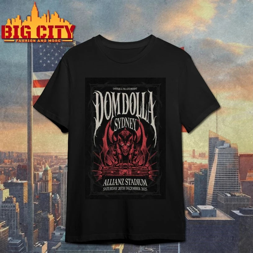 Show Dom Dolla Sydney, Australia December 20 2025 Poster Shirt