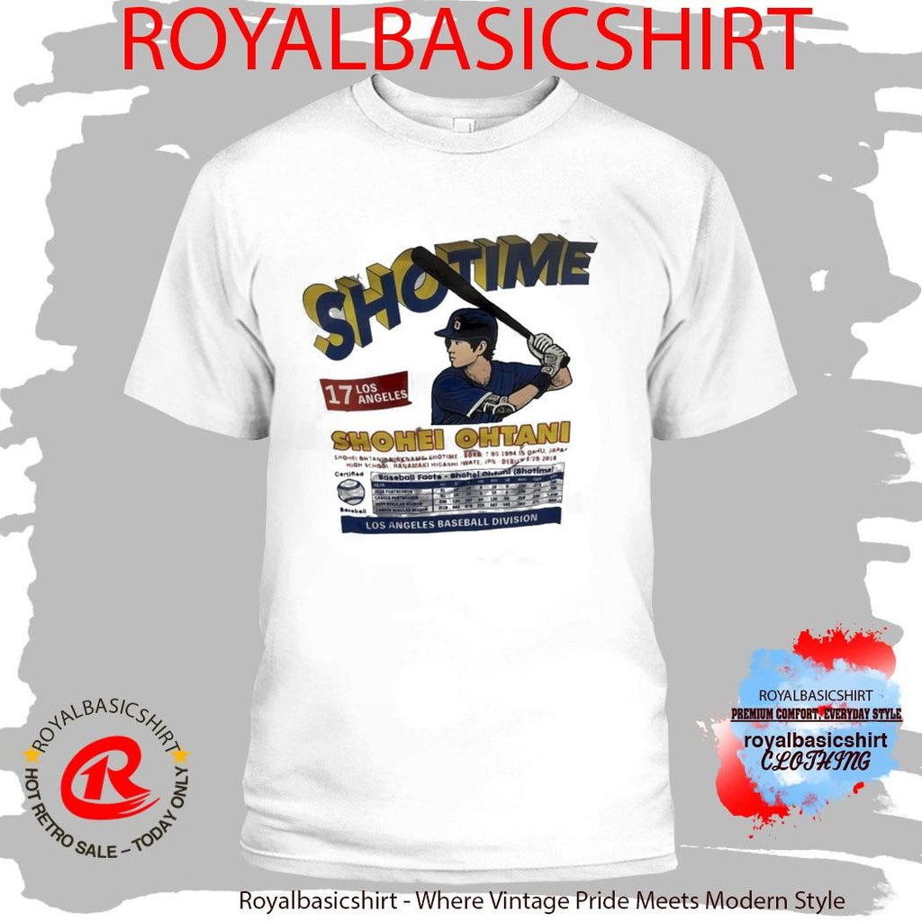 Showtime 17 Los Angeles Shohei Ohtani Los Angeles Baseball Division Shirt