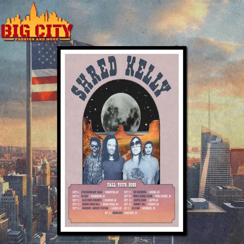 Shred Kelly Fall 2025 Shows Poster shirt