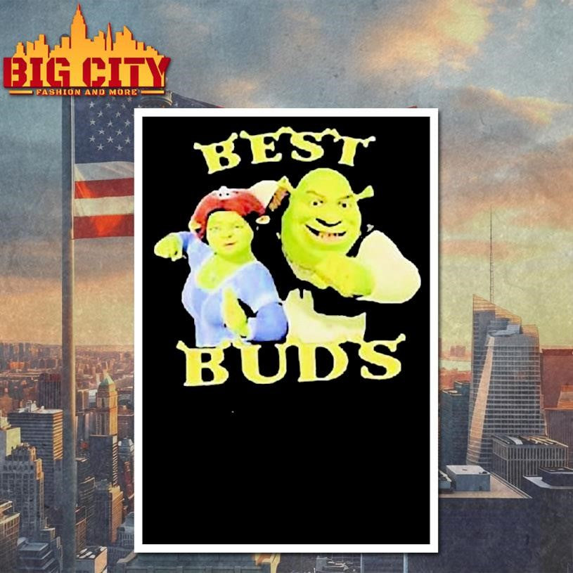 Shrek Fiona And Shrek Best Buds Shirt