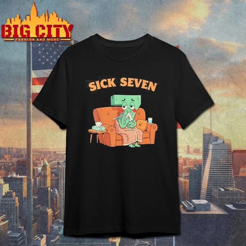 Sick Seven 67 Halloween Costume Fun Wordplay Design shirts
