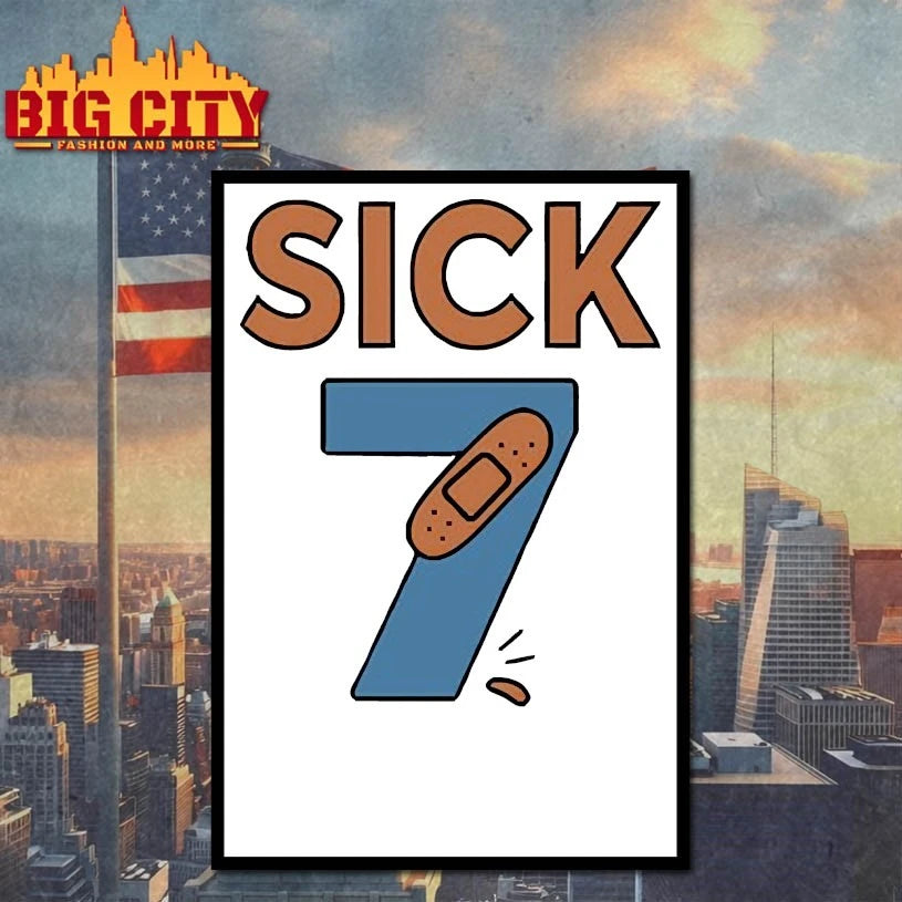 Sick Seven fun wordplay Shirts