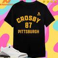 Sidney Crosby 87 Pittsburgh Shirts