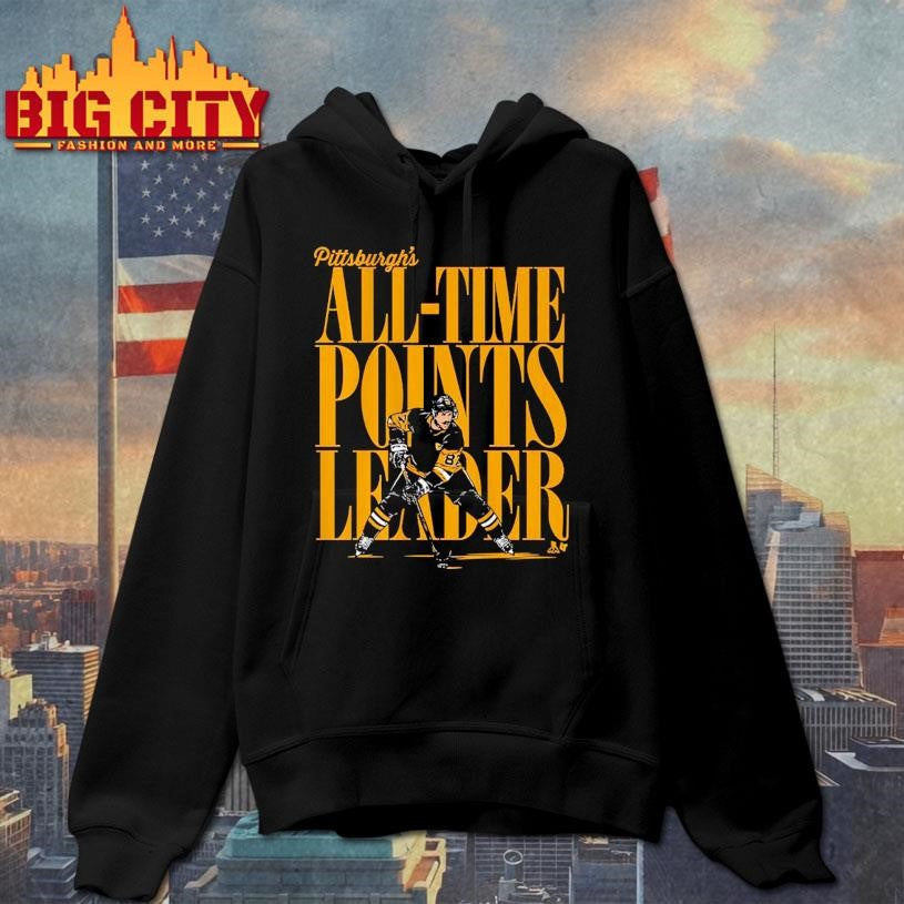 Sidney Crosby Pittsburgh All-Time Points Leader shirt