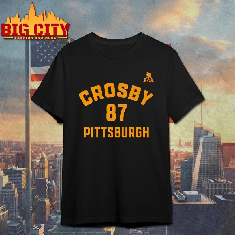 Sidney Crosby Pittsburgh Name &amp; Number shirt