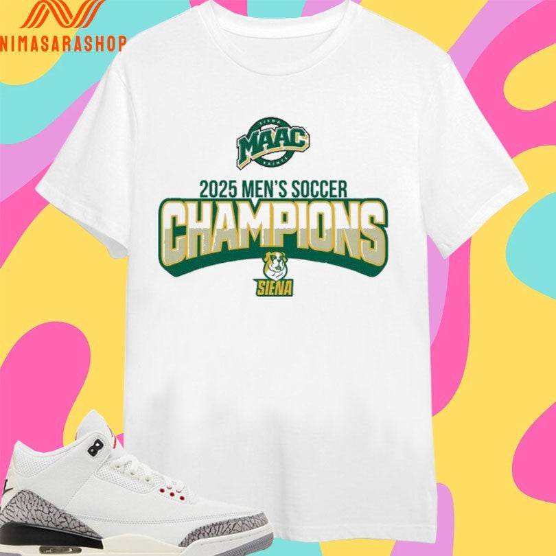 Siena Saints 2025 Men’s Soccer Champions Shirts