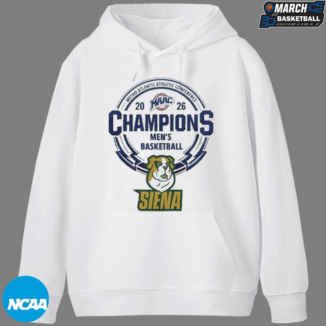 Siena Saints Men’S Basketball 2026 Metro Atlantic Athletic Conference Champions T-T-Shirtss