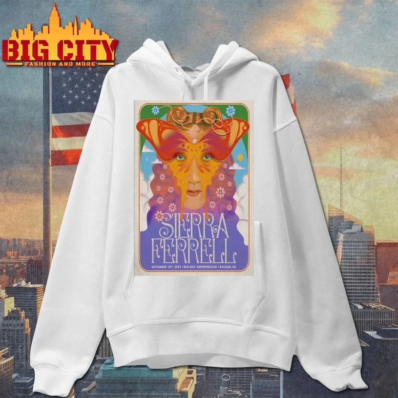 Sierra Ferrell 9.10.2025 Raleigh NC Tour Poster shirt