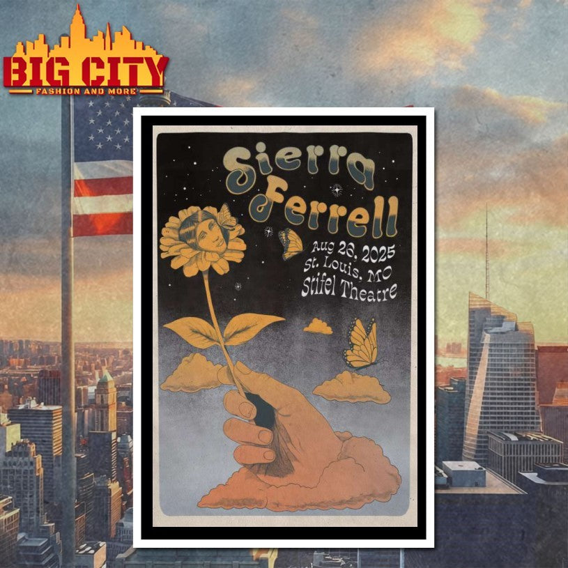 Sierra Ferrell August 26 2025 Stifel Theatre St. Louis MO Poster Shirt