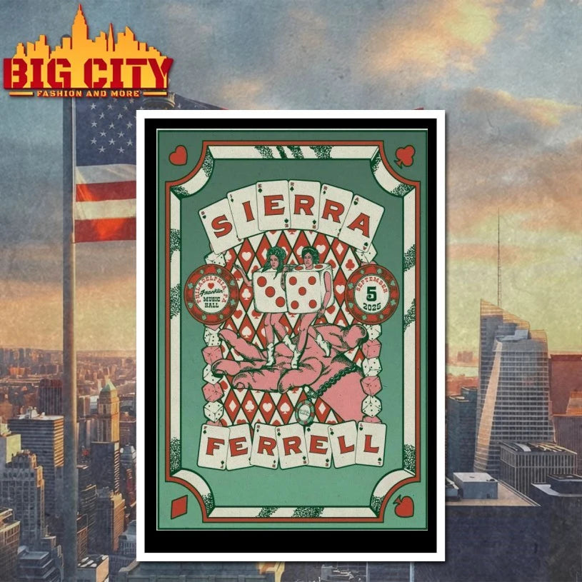 Sierra Ferrell Sept 5 2025 Franklin Music Hall In Philadelphia PA Poster shirt