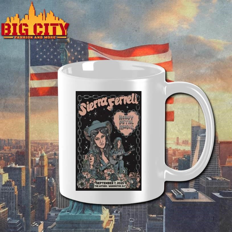 Sierra Ferrell September 7 2025 Washington DC Poster shirt