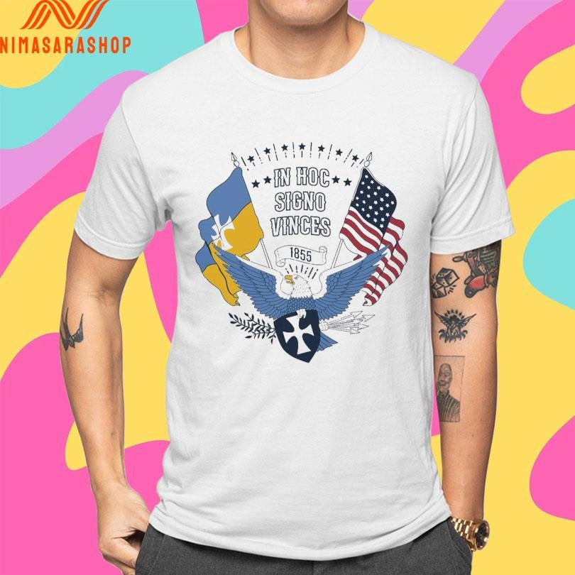 Sigma Chi 4th Of July In Hoc Signo Vinces 1855 Shirts